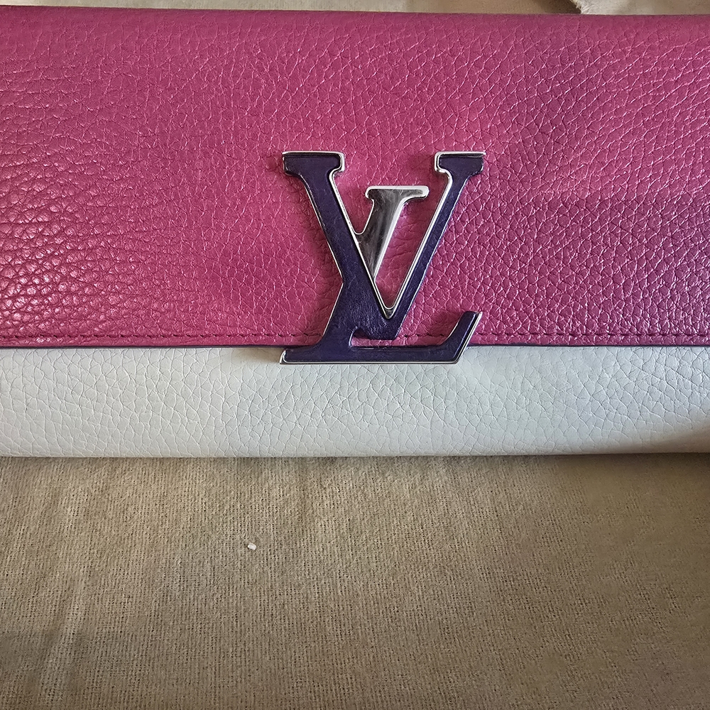 Louis Vuitton Capuchines Tri Color Wallet